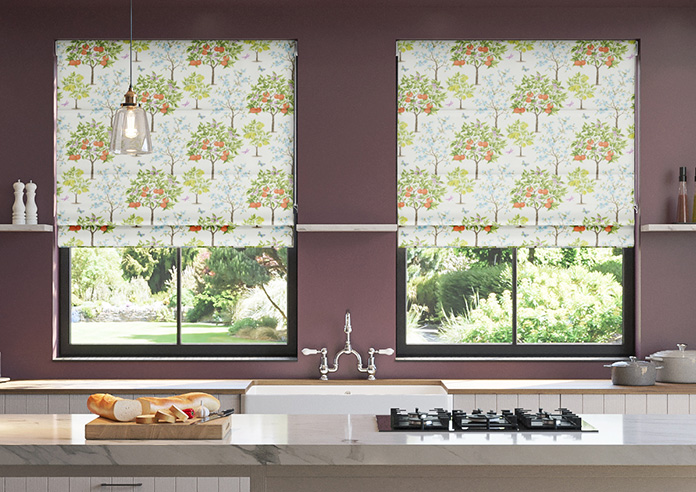 Lemon Grove, Blossom - Roman Blind - Image 3